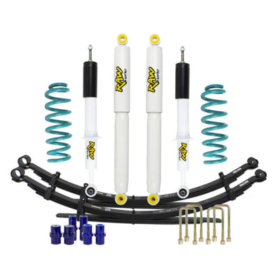 LIFT JUNKIE RAW 4X4/DOBINSONS 2” 50MM SUSPENSION LIFT KIT - TOYOTA HILUX N70 KUN26 2005-2015