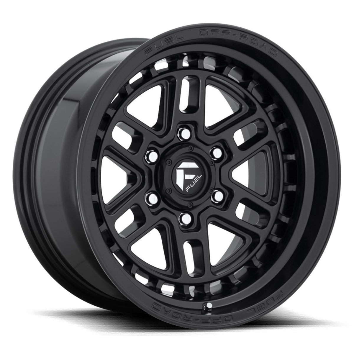 FUEL NITRO D667 17INCH WHEEL 6-139 P1OFFSET MATTE BLACK | Davy Tyres
